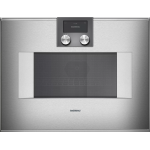 Gaggenau BM451110 400 series 60厘米 精巧型嵌入式微波烤箱 (玻璃不鏽鋼色) (左門鉸)